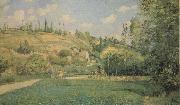 Camille Pissarro A Cowherd at Pontoise china oil painting artist